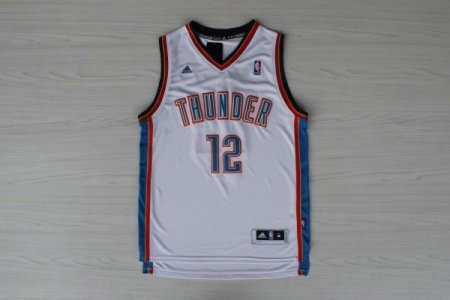 Maillot De Basket Oklahoma City Thunder StevenAdams 12 Tissus Sportif Fans Edition Blanc